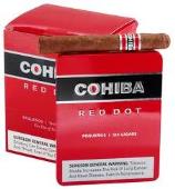 Cohiba Red Dot Pequenos cigars made in Dom. Republic.15 x 6 pack tins. 90 cigars total. Ships free!