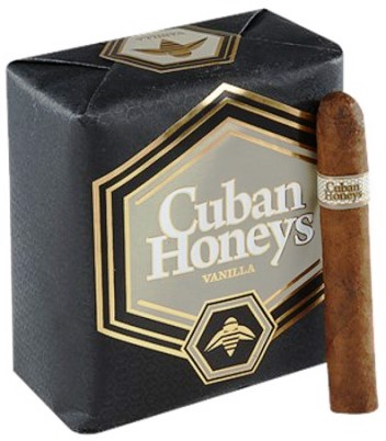 Cuban Honeys Vanilla Petite Corona cigars made in Dominican Republic. 2 x Pack of 24.