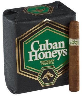 Cuban Honeys Drunken Truffle Robusto cigars made in Dominican Republic. 2 x Pack of 24.