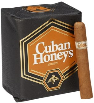 Cuban Honeys Honey Robusto cigars made in Dominican Republic. 2 x Pack of 24.
