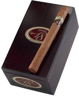 Cusano 18 Double Connecticut Churchill Cigars made in Dominican Republic. Box of 18. Free shipping!