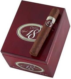 Cusano 18 Paired Maduro Robusto Cigars made in Dominican Republic. Box of 18. Free shipping!