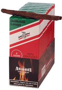 De Nobili Toscani Longs Maduro cigars made in USA. 2 x Pack of 50. Free shipping!