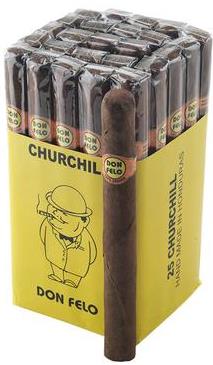Don Felo Churchill Cigars made in Honduras. 3 x Bundle of 25. Free shipping!
