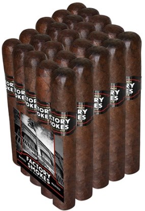 Drew Estate Factory Smokes Maduro Robusto cigars made in Nicaragua. 2 x Bundle of 25. Free shipping!