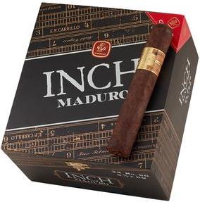 E.P. Carrillo INCH Maduro 60 cigars made in Dominican Republic. Box of 24. Free shipping!