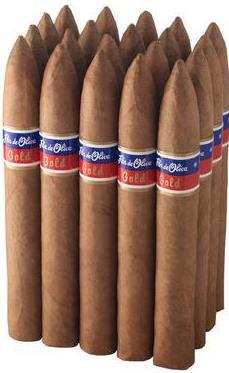 Flor De Oliva Gold Torpedo cigars made in Nicaragua. 3 x Bundle of 20. Free shipping!