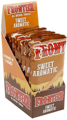 Frontier Cheroots Sweet Aromatic cigarillos made in Dominican Republic. 24 x 5 Pack. Free shipping!
