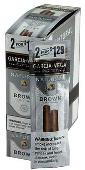 Garcia Y Vega Natural Brown Cigarillos made in Dominican Republic. 60 x 2 Pack. Free shipping!