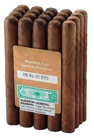 General Honduran No. 61 Cigars made in Honduras. 3 x Bundles of 20. 60 total. Free shipping!