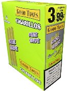 Good Times Foill Fresh White Grape cigarillos made in USA. 60 x 3 pack. 180 total. Free shipping!