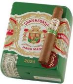 Gran Habano No. 1 Connecticut Robusto cigars made in Honduras. Box of 20. Free shipping!