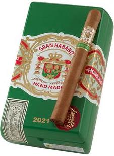 Gran Habano No. 1 Connecticut Churchill cigars made in Honduras. Box of 20. Free shipping!