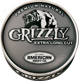 Grizzly Extra Long Cut Natural Chewing Tobacco made in USA.4 x 5 can rolls, 680 g total. Ships free!