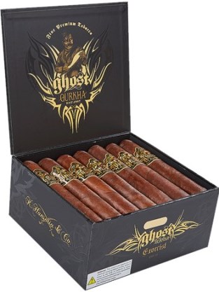 Gurkha Ghost Gold Exorcist cigars made in Dominican Republic. Box of 20. Free shipping!