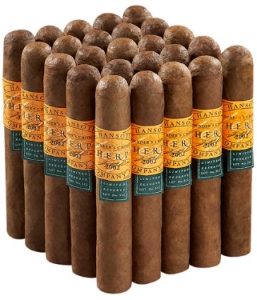 Gurkha Sherpa Orange Robusto cigars made in Nicaragua. 3 x Pack of 25. Free shipping!
