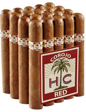HC Series Red Corojo Robusto cigars made in Nicaragua. 3 x Bundle of 20. Free shipping!