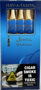 Hav A Tampa Jewels Vanilla Tipped Cigars, 40 x 5 Pack. Free shipping!