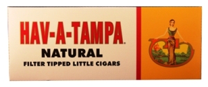 Hav A Tampa Little Natural Filtered Cigars, 3 x 200ct. , 600 total.
