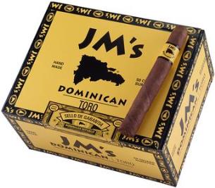 JMS Dominican Sumatra Toro cigars made in Dominican Republic. Box of 50. Free shipping!