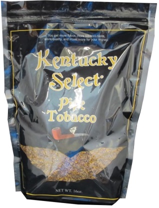 Kentucky Select Gold Pipe Tobacco made in USA. 4 x 453 g Bags. Free shipping!