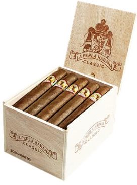 La Perla Habana Classic Belicoso cigars made in Nicaragua. 2 x Box of 20. Free shipping!