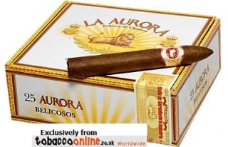 La Aurora Belicoso Cigars, 2 x Box of 25. Compare to �0.00 UK Retail Price!