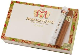 Macanudo Cafe Thames Court Cigars made in Dominican Republic. Box of 20. Free shipping!