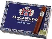 Macanudo Cru Royale Robusto cigars made in Dominican Republic. of 20. Free shipping!
