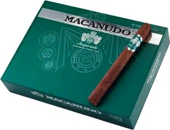Macanudo Inspirado Green Churchill cigars made in Dominican Republic. Box of 20. Free shipping!