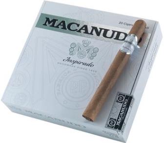 Macanudo Inspirado White Churchill cigars made in Dominican Republic. Box of 20. Free shipping!