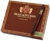 Macanudo Maduro Baron De Rothschild Cigars made in Dominican Republic. Box of 25. Free shipping!