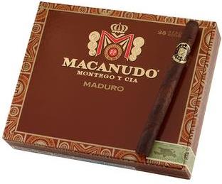 Macanudo Maduro Baron De Rothschild Cigars made in Dominican Republic. Box of 25. Free shipping!