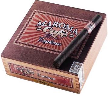 Maroma Cafe Espresso Churchill Cigars made in Honduras. 2 x Box of 25. Free shipping!