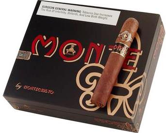 Monte By Montecristo Monte cigars made in Dominican Republic. Box of 16. Free shipping!