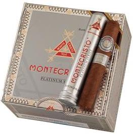 Montecristo Platinum Rothschild cigars made in Dominican Republic. Box of 15. Free shipping!