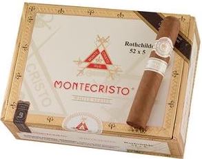 Montecristo White Rothchilde cigars made in Dominican Republic. Box of 27. Free shipping!
