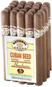 National Brand Churchill cigars made in Honduras. 3 x Bundles of 25. Free shipping!