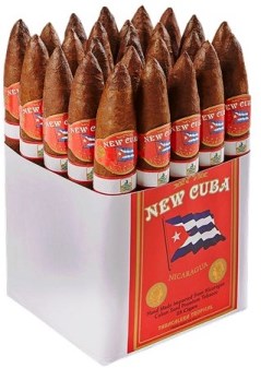 New Cuba Maduro Torpedo cigars made in Nicaragua. 3 x Bundles of 25. Free shipping