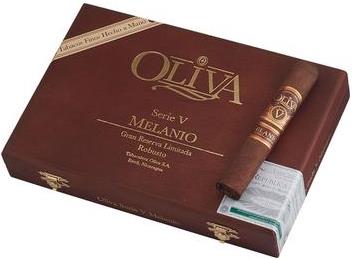 Oliva Serie V Melanio Robusto cigars made in Nicaragua. Box of 10. Free shipping!