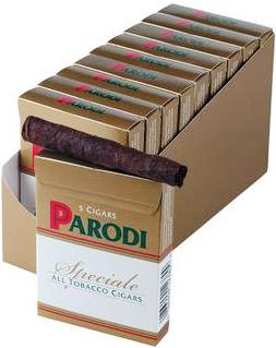 Parodi Speciale Maduro cigars made in USA. 30 x 5 pack. Free shipping!