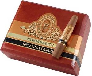 Perdomo 10th Anniversary Champagne Figurado Cigars made in Nicaragua. Box of 25. Free shipping!