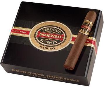 Perdomo Inmenso Seventy Maduro Churchill cigars made in Nicaragua. Box of 16. Free shipping!