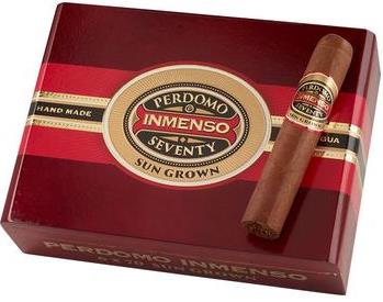 Perdomo Inmenso Seventy Sun Grown Toro cigars made in Nicaragua. Box of 16. Free shipping!