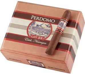 Perdomo Lot 23 Robusto cigars made in Nicaragua. Box of 24. Free shipping!