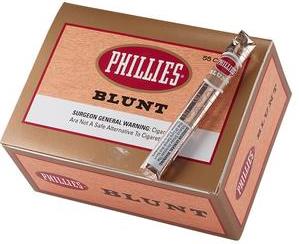 Phillies Blunt Natural Cigars made in USA, 2 x 50ct Box. Free shipping!