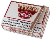Single Box of Phillies Titan cigars made in USA. Box of 50. Free shipping!