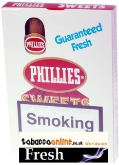 Phillies Sweets Cigars made in USA. 20 x 5 pack. 100 cigars total. Free shipping!