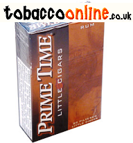 Prime Time Little Rum cigars made in USA. 40 packs x 20 Cigars. 4 cartons total.