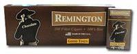 Remington Chocolate Little Cigars made in USA. 4 x cartons, 40 packs, 800 total, Free shipping!